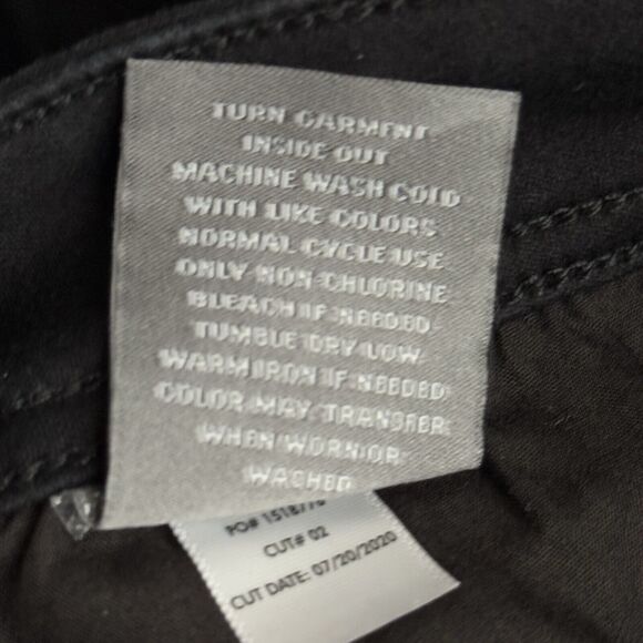 Torrid Jeans Women 26 Short Black Luxe Skinny Casual Neutral Minimal Grunge Punk - Picture 8 of 11